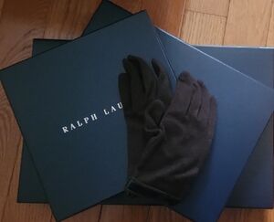Ralph Lauren Woman's Elegant Brown Gloves